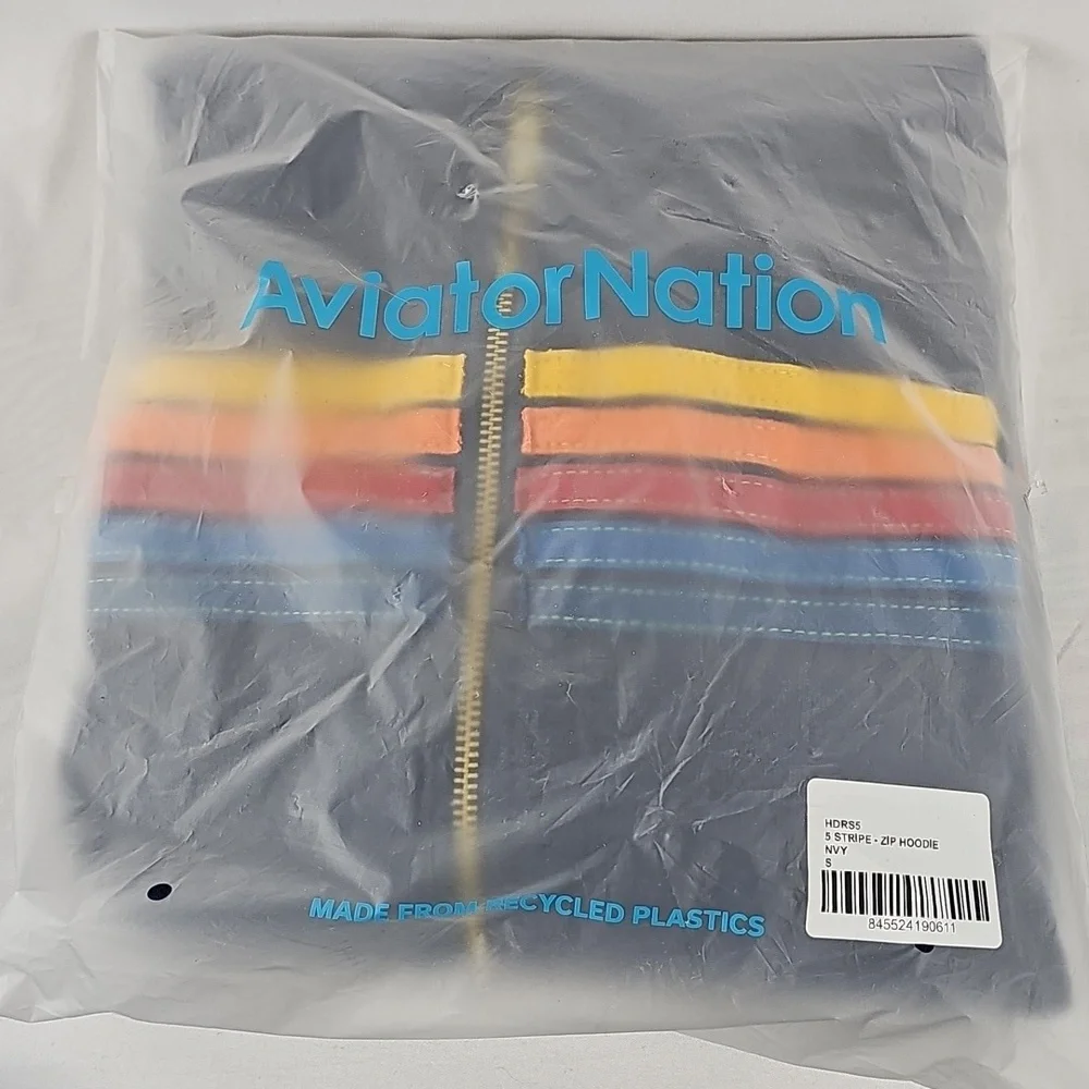 Aviator Nation Colorful Striped Hoodie - Picture 5 of 7